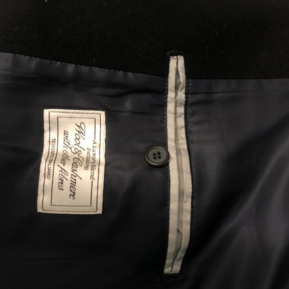 Wellington Executive Overcoat - Black - Picture 8 of 9